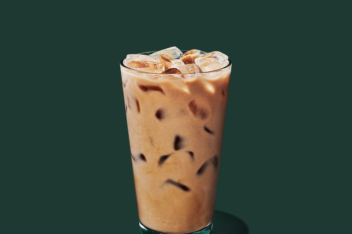 Iced Starbucks Blonde® Vanilla Latte