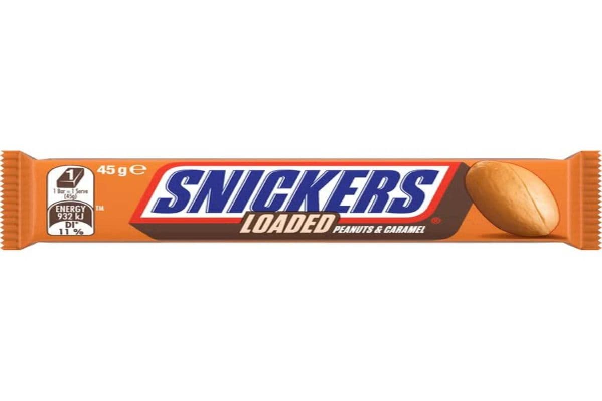 Snickers Loaded Share Size Australia (66g)
