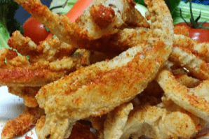 Deep-Fried Squid with Spicy Salt 七味鱿鱼须