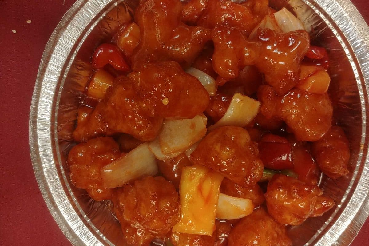 54. Poulet aux ananas / Pineapple Chicken