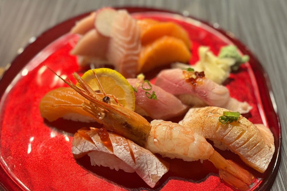 Sashimi Sushi combo