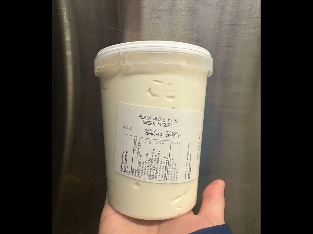 (TOP SELLER) SMITS GREEK YOGURT 1L (LOCAL BC)