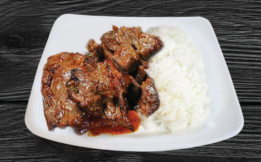F4. Pork Kalbi Deopbab