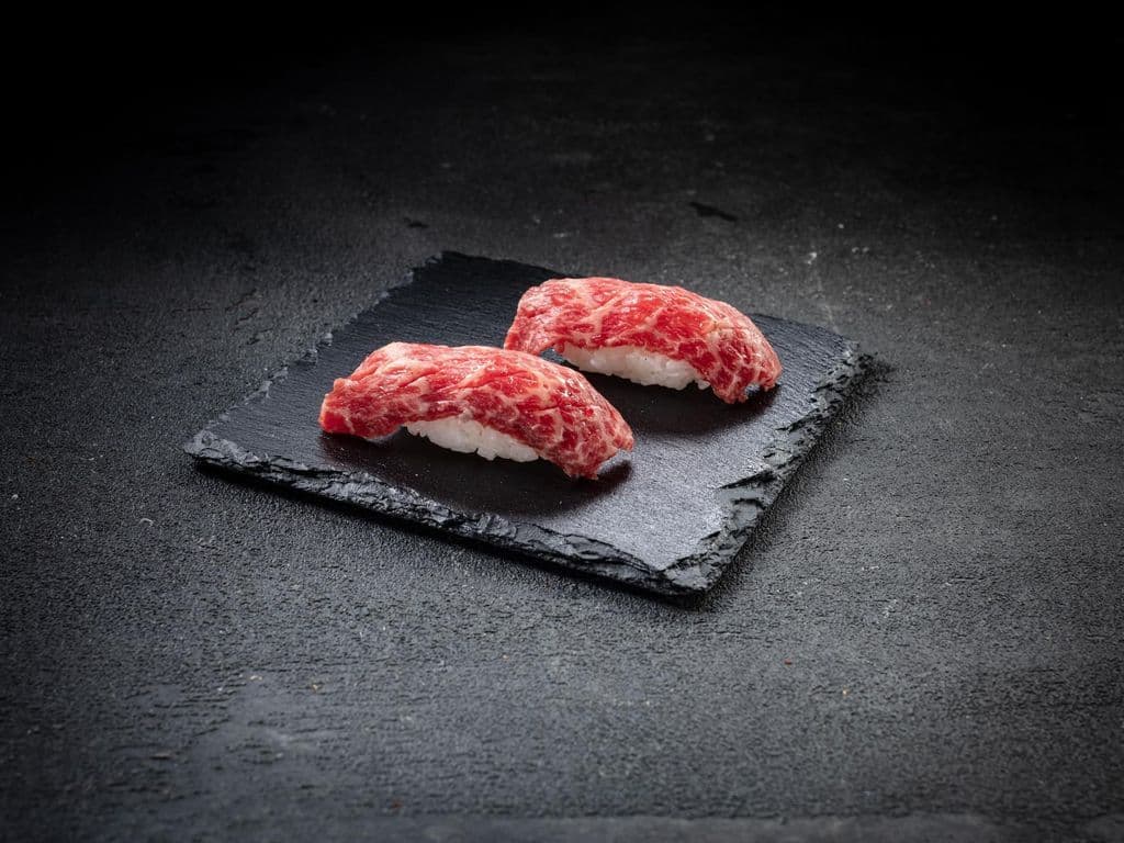 Prime Beef Short Rib Nigiri.