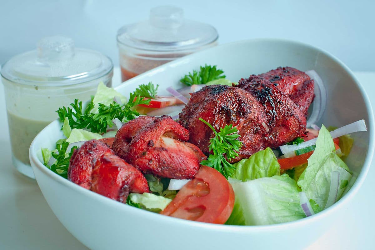 2.Chicken Tandoori Salad
