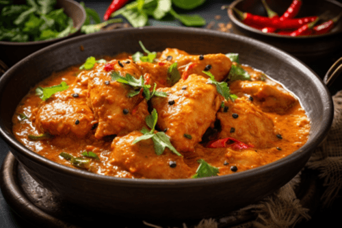 Poulet Madras  /  Chicken  Madras