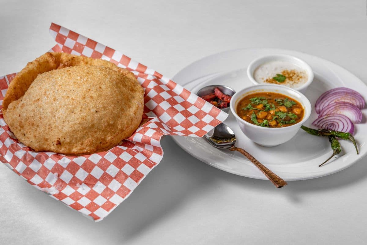 Buy one get one free - Chole Bhature Plate
