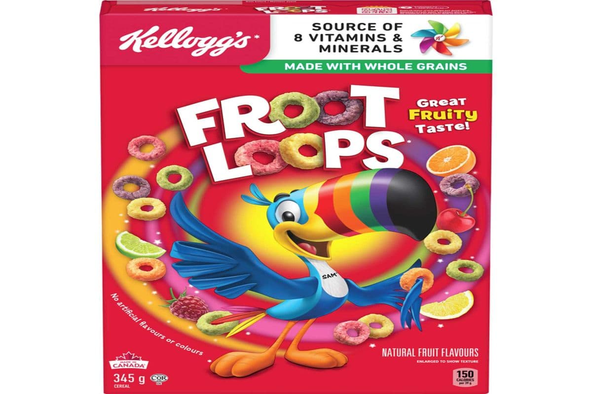 Kellogs - Fruit Loops cereals (320 g)