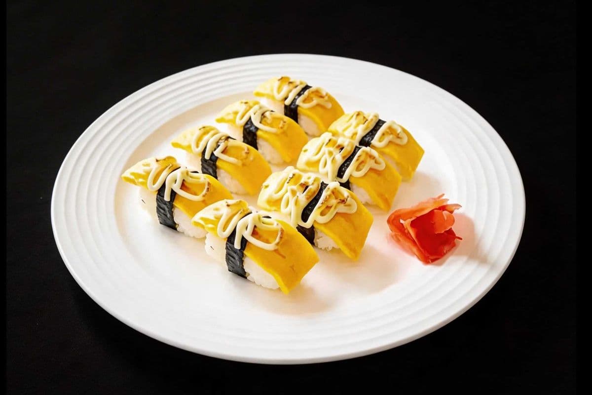 B2.Seared Tamago Nigiri,8pc (8 pieces )