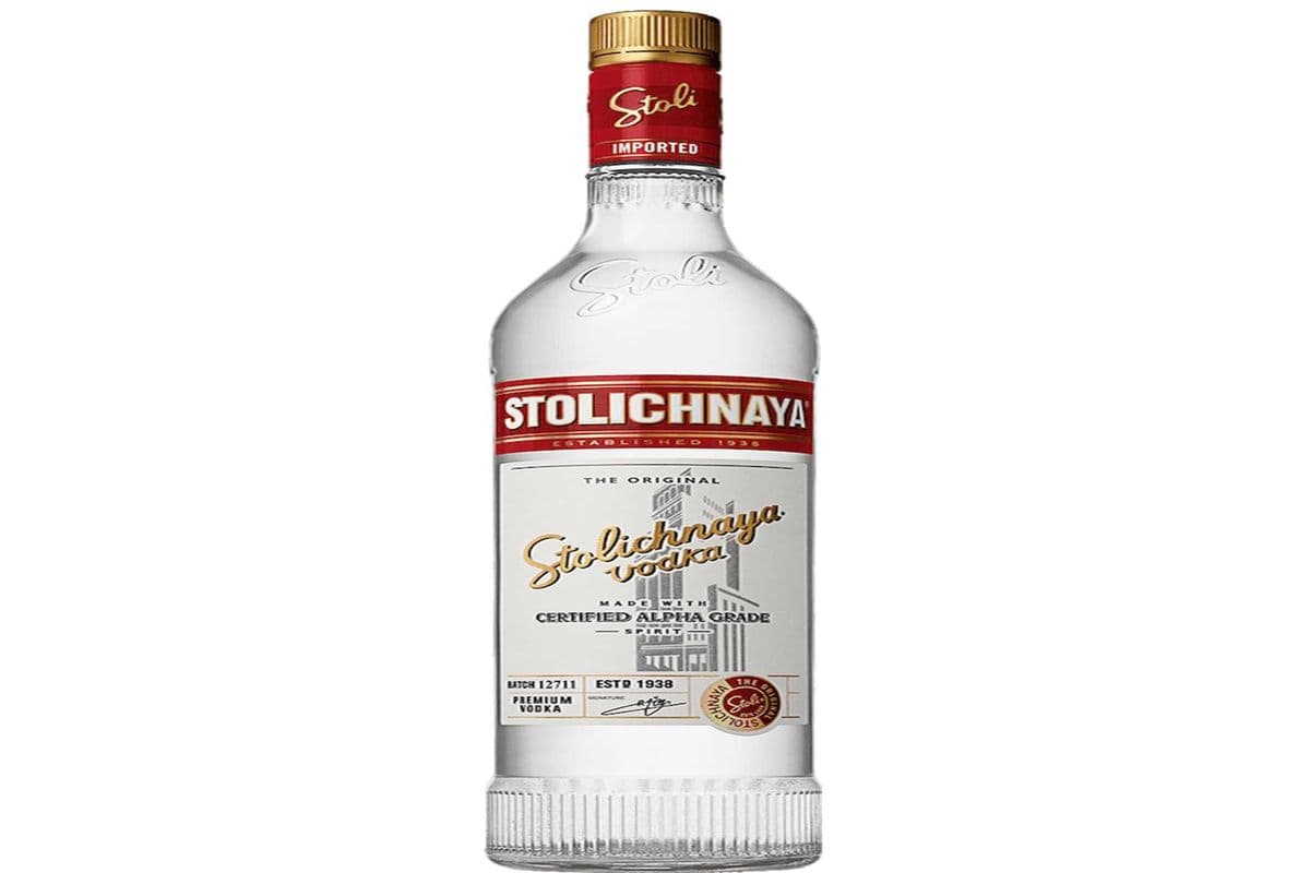 STOLICHNAYA VODKA 750 ML (1 x 750ML)