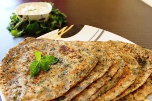 Pudina Parantha
