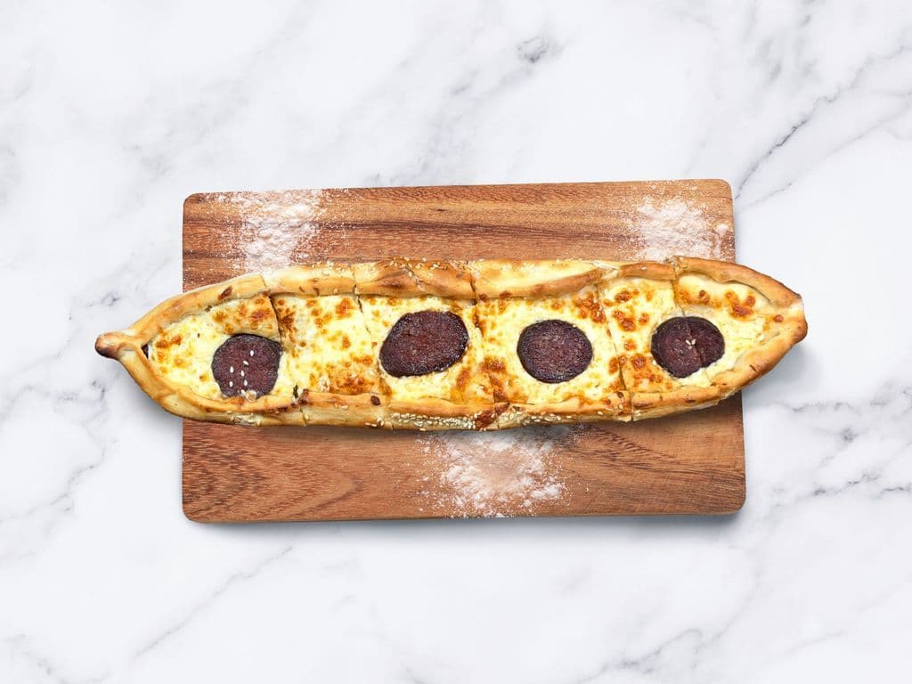 Kids Mini Sucuk Pide (Sausage Pide)