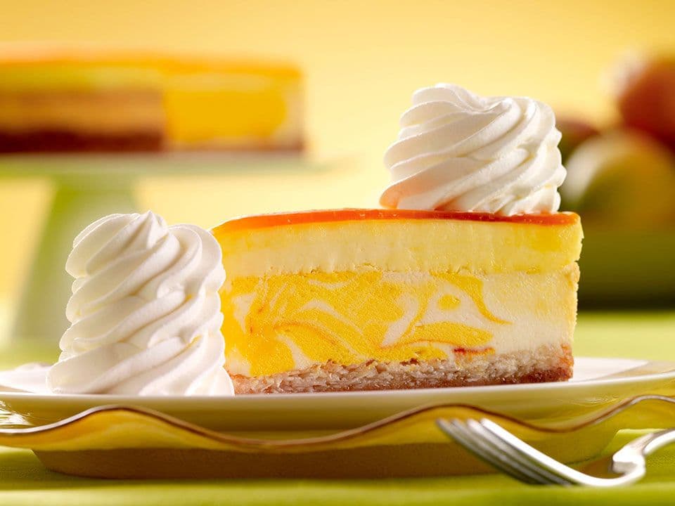 Mango Lime Cheesecake