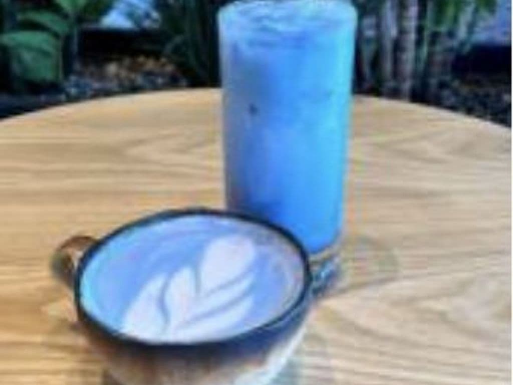 Blue Coconut Matcha Latte