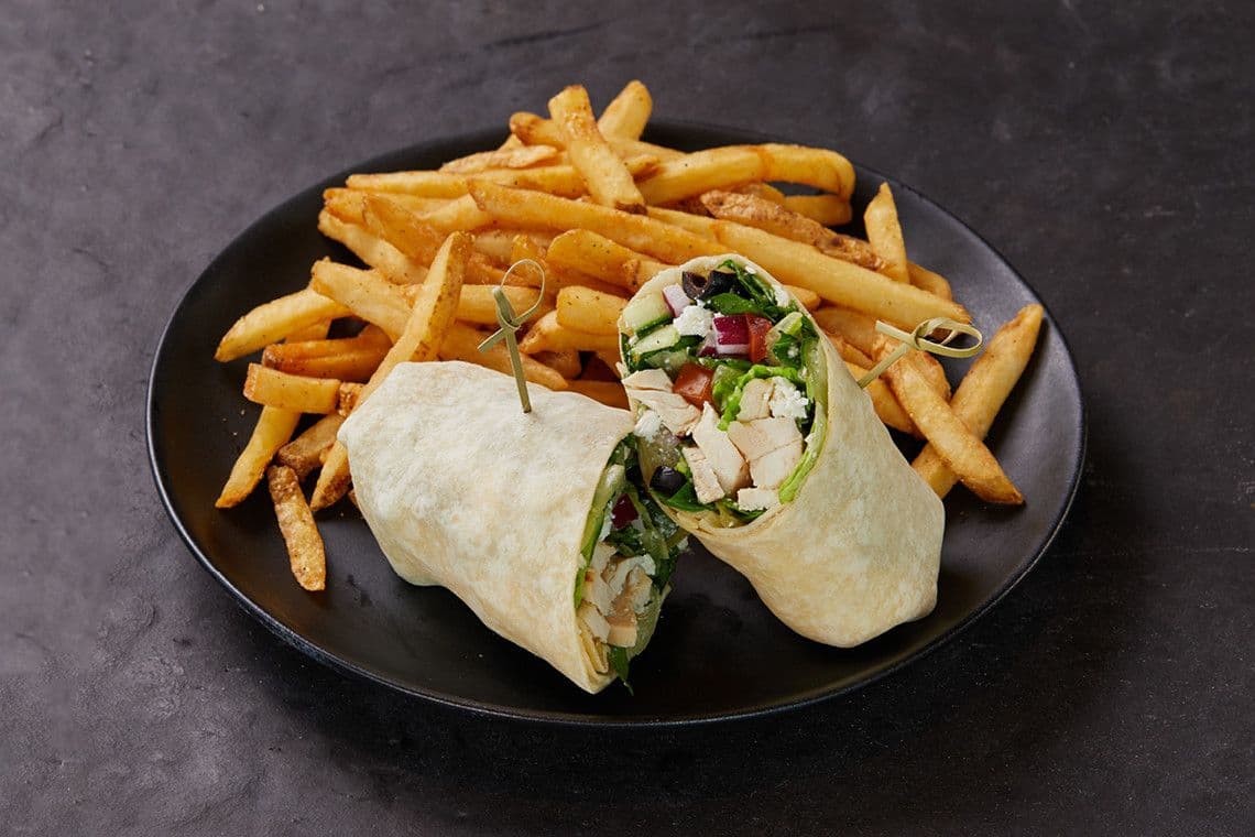 WRAP GREC AU POULET/ GREEK CHICKEN WRAP