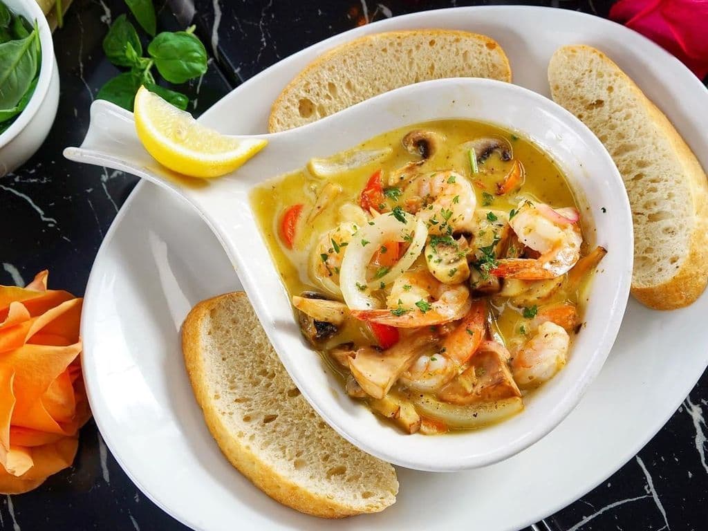Shrimp & Mushroom
