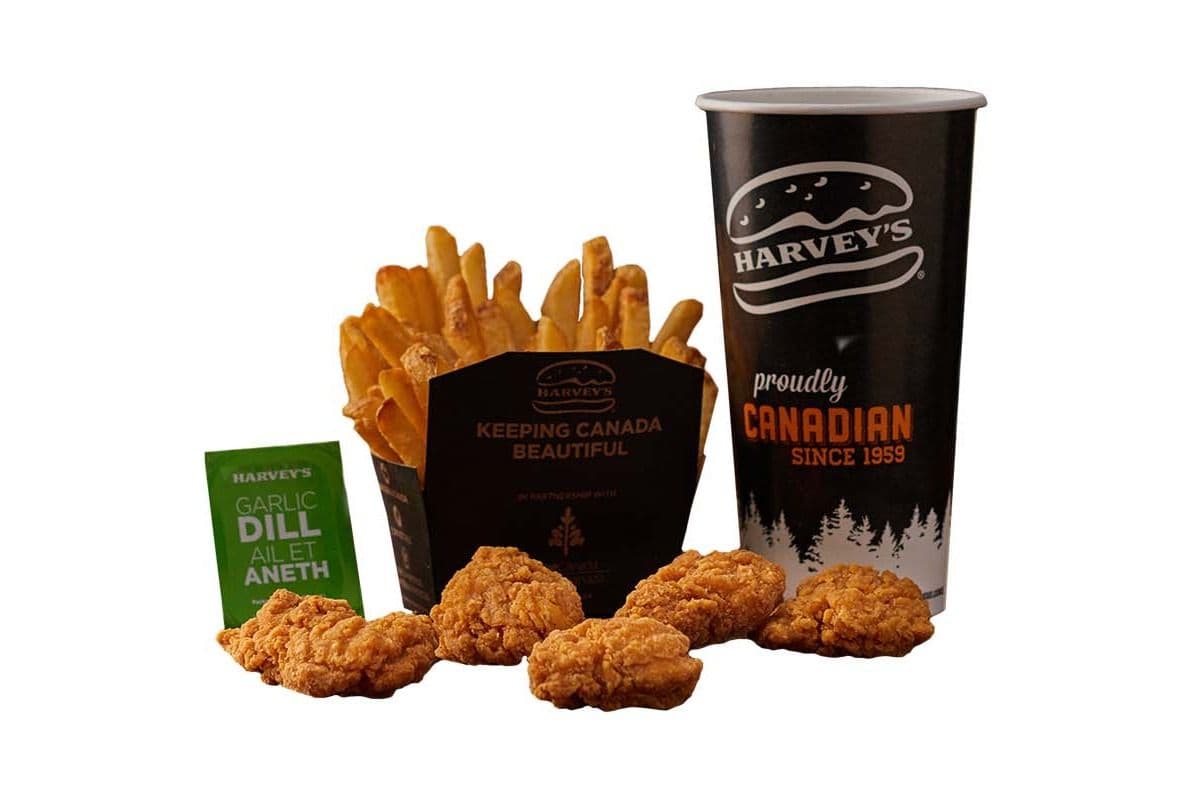 Trio croquettes de poulet (5)	/ Chicken Nuggets (5 pcs) Combo