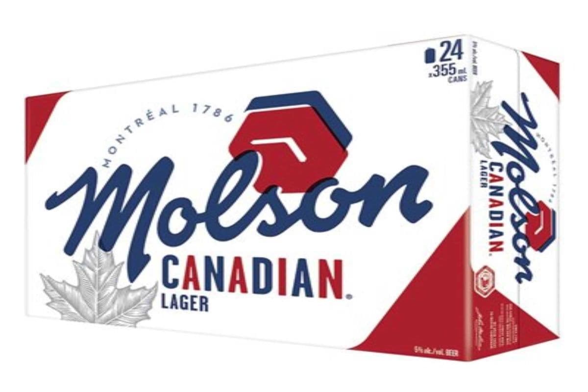 Molson Canadian 24 cans (24 x 341 ml Bottle)
