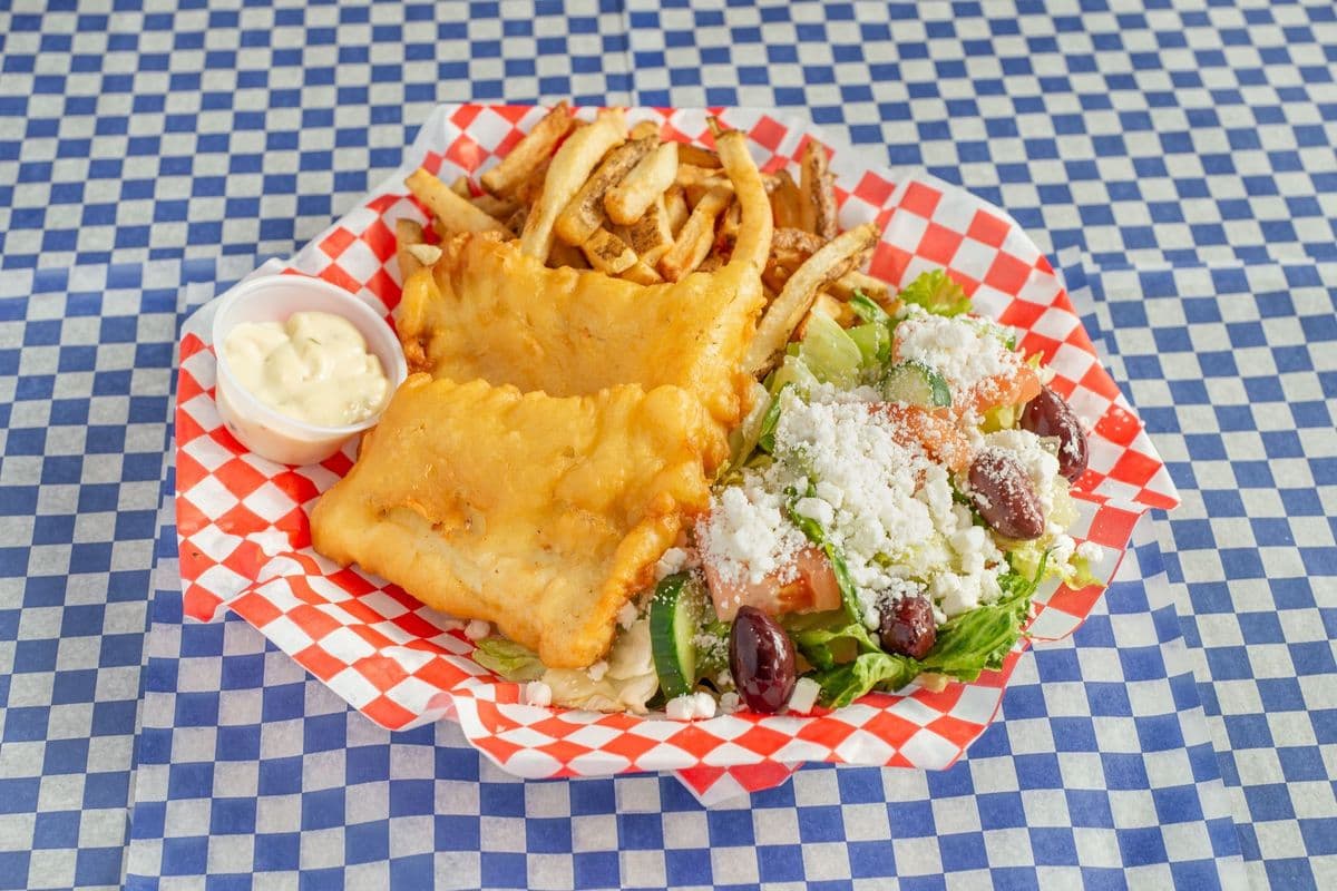 Halibut Fish and Chips
