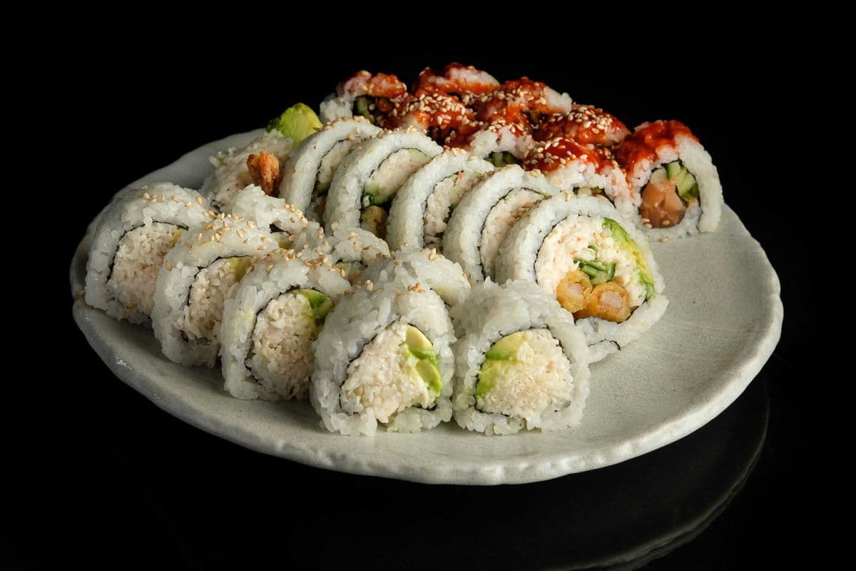 Favorite A with Spicy Tuna Roll