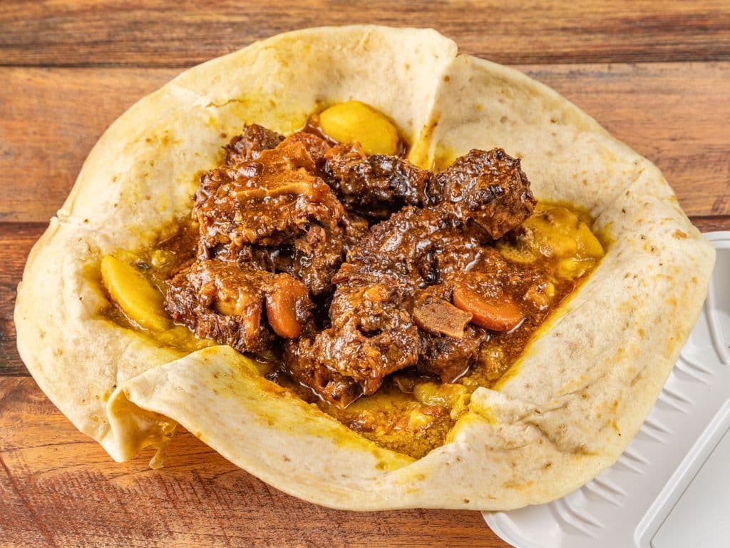Oxtail Roti