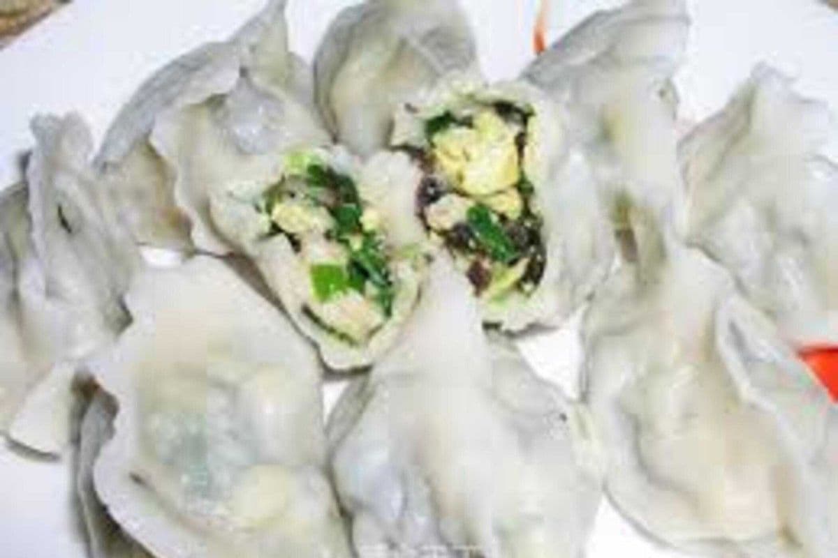 Chive and Pork Dumpling (Raw) (6 pcs)/ 韭菜三鲜水饺（生）