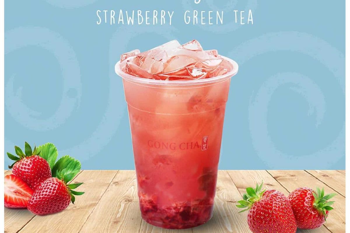Strawberry Green Tea