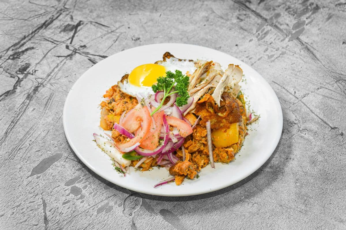 Ceylon Dolphin style Roast Chicken Kothu