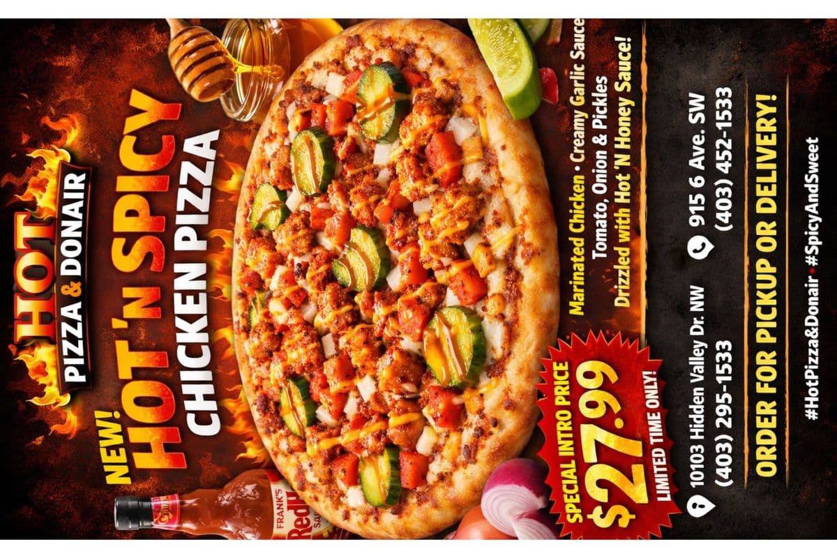 🔥Hot ‘N Spicy Chicken Pizza!!!!🔥 🍕🌶️