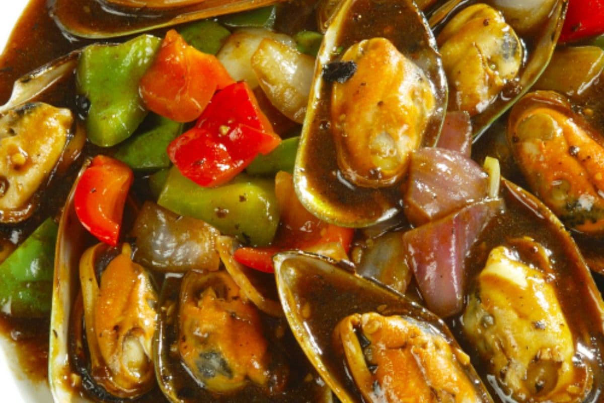 Mussels Stir Fried