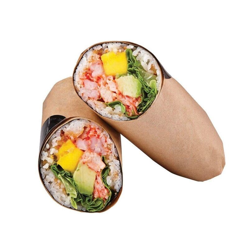 Sushi burrito Crevette épicée et mangue / Sushi Burrito Spicy Shrimp & Mango