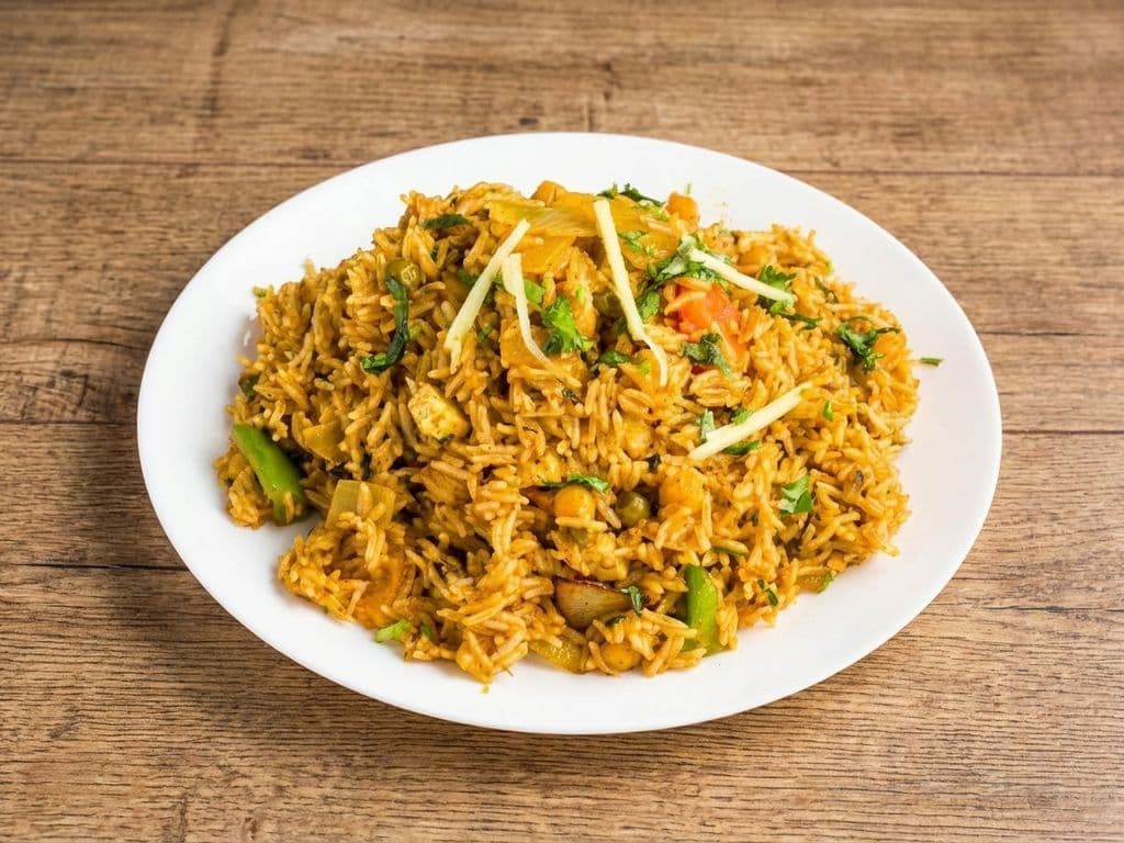 Vegetable Biryani Rice Bowl