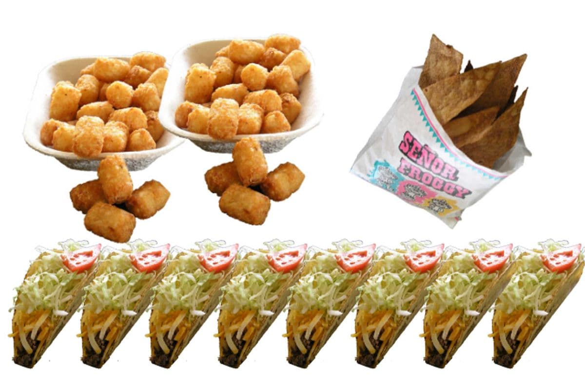Family Pack A - 8 Crisp Tacos