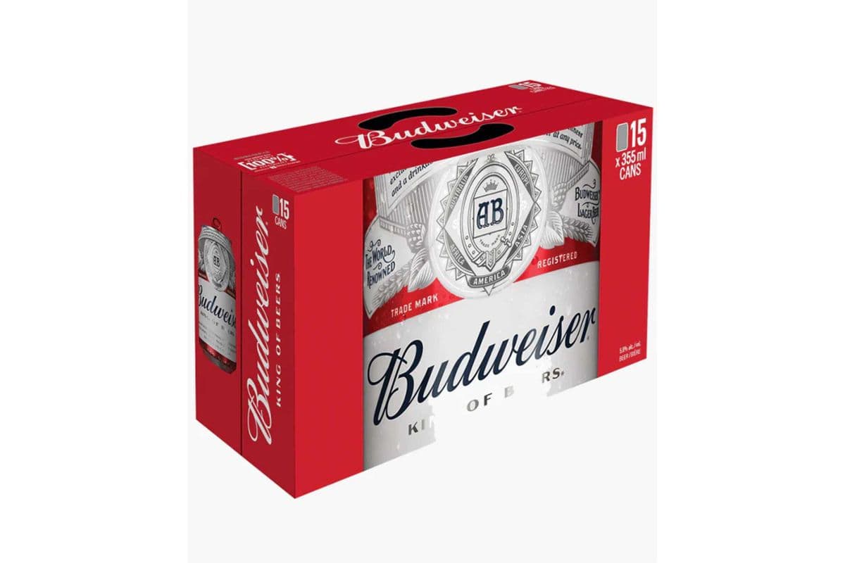 Budweiser (15 Cans) (15 x 355ml)
