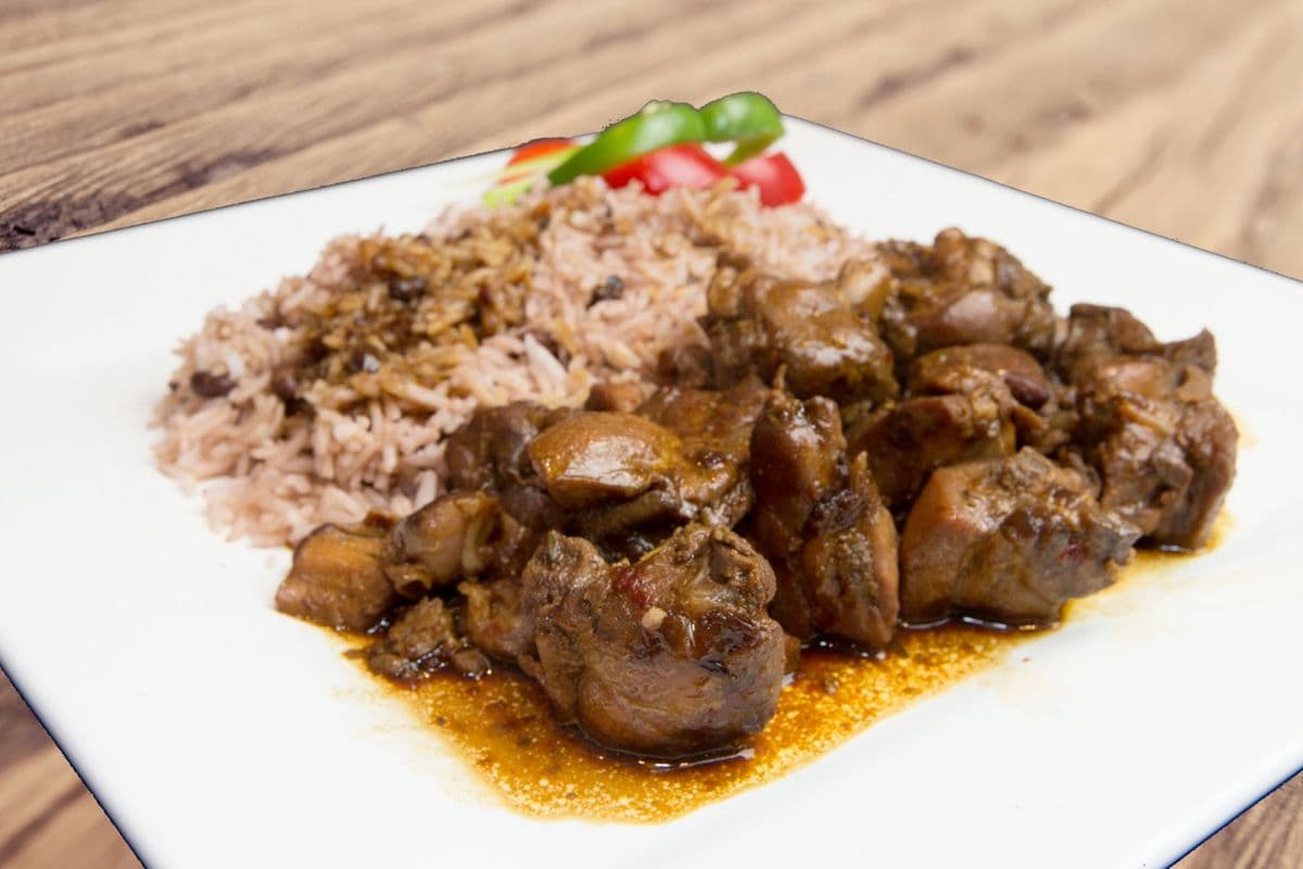 Dark Stew Chicken (1/4)