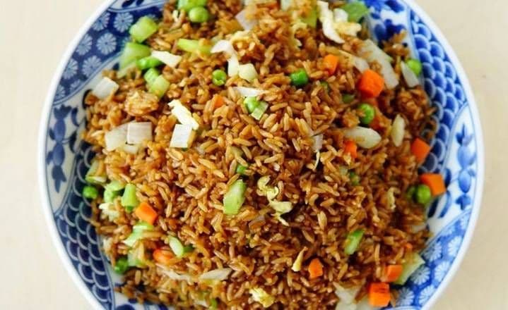 Vegetable Fried Rice / Riz Frit Légumes