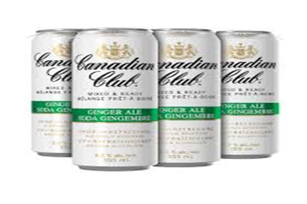 862076. CANADIAN CLUB & GINGER (1 x 6 PACK)