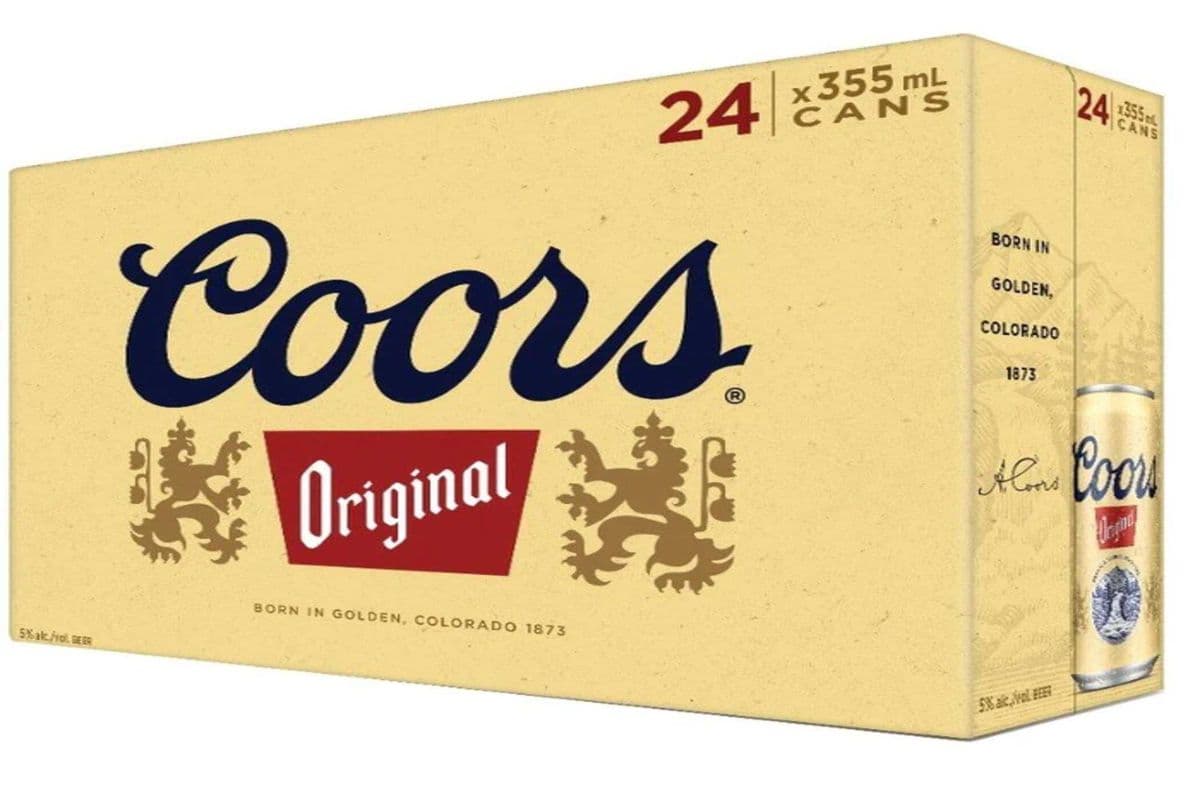 Coors Original 24cans x355ml (24 x 355ml)