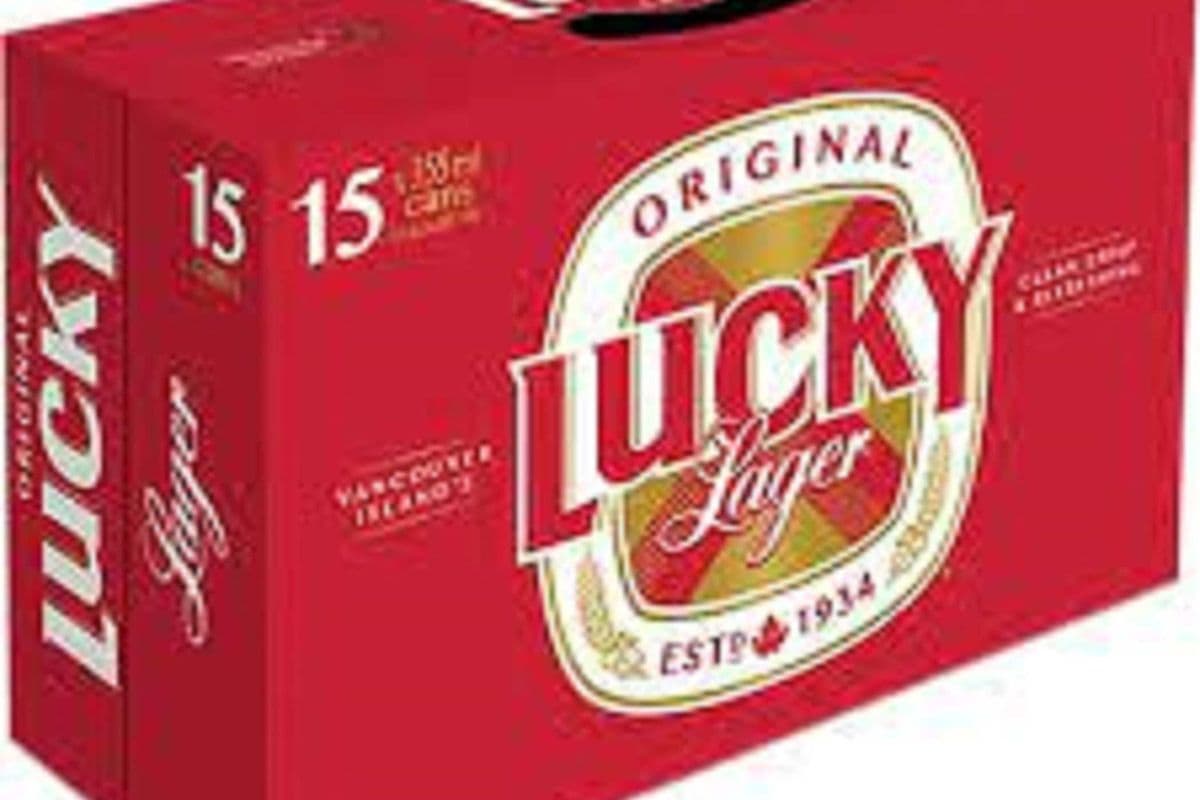 Lucky Lager 15 can (1 x 355ml)