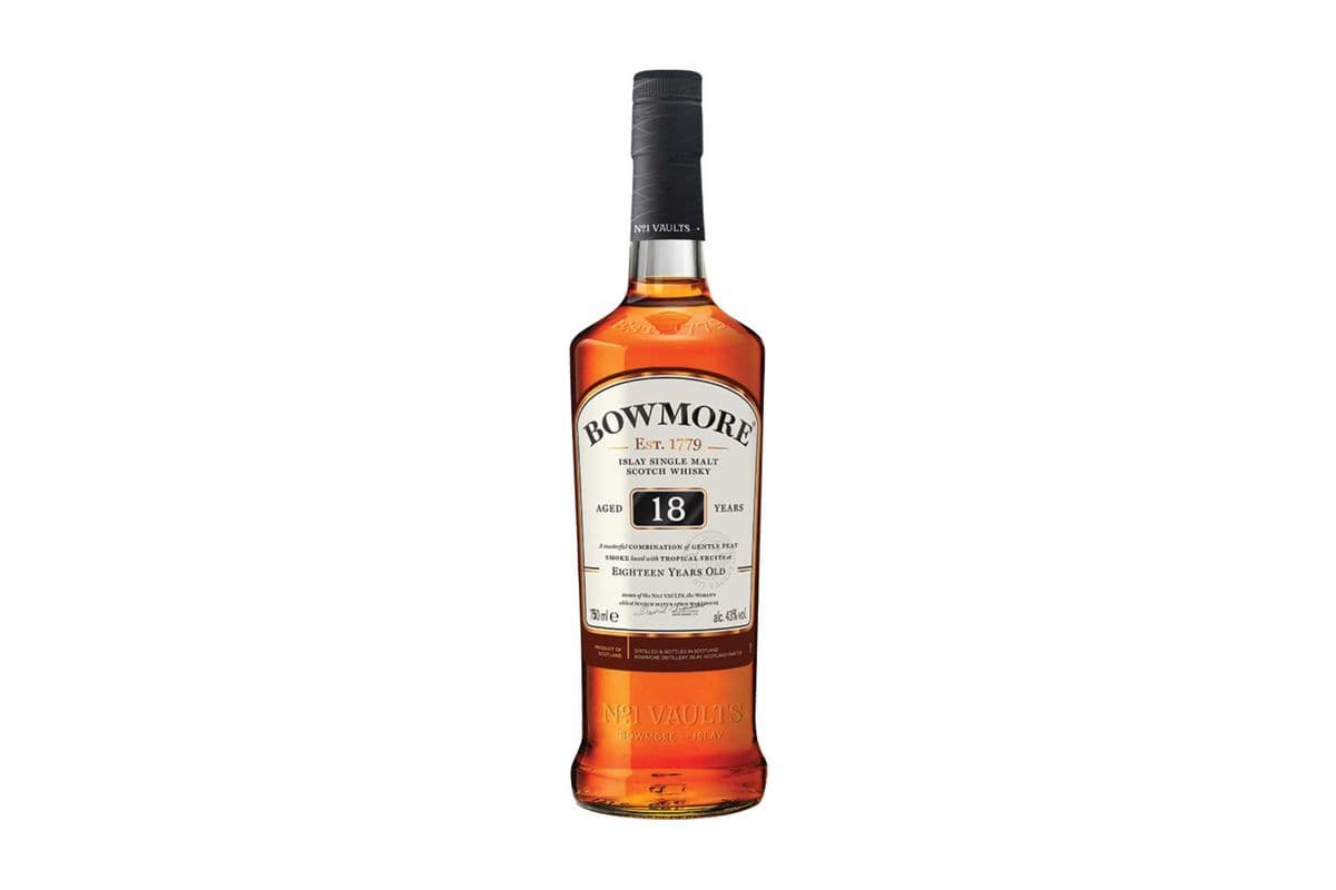 Bowmore 18 YR Old USA *Islay Single Malt Scotch Whiskey* (1 x 750ml)
