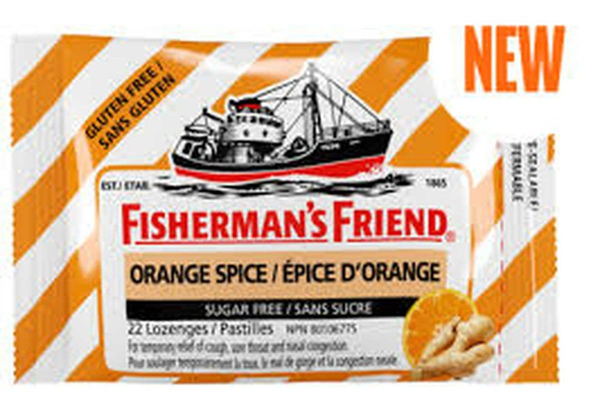 Fisherman's Friend Orange Spice Cough Drop