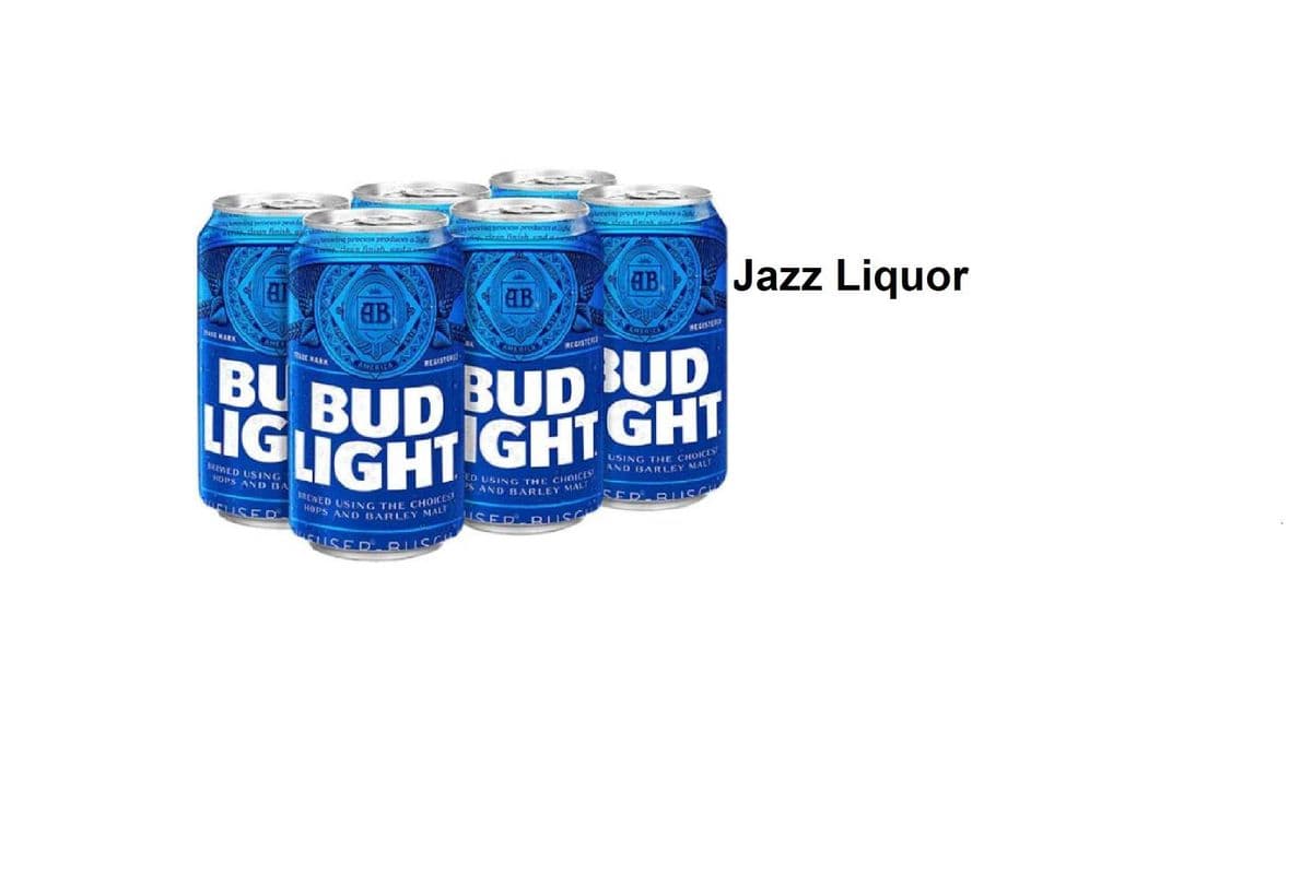 BUD LIGHT 6 CANS (1 x 6x355ML)