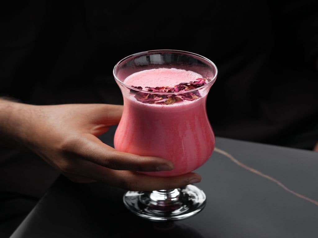 Rose Lassi