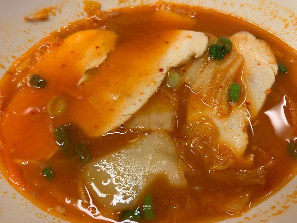 Potato Kim Chi Soup
