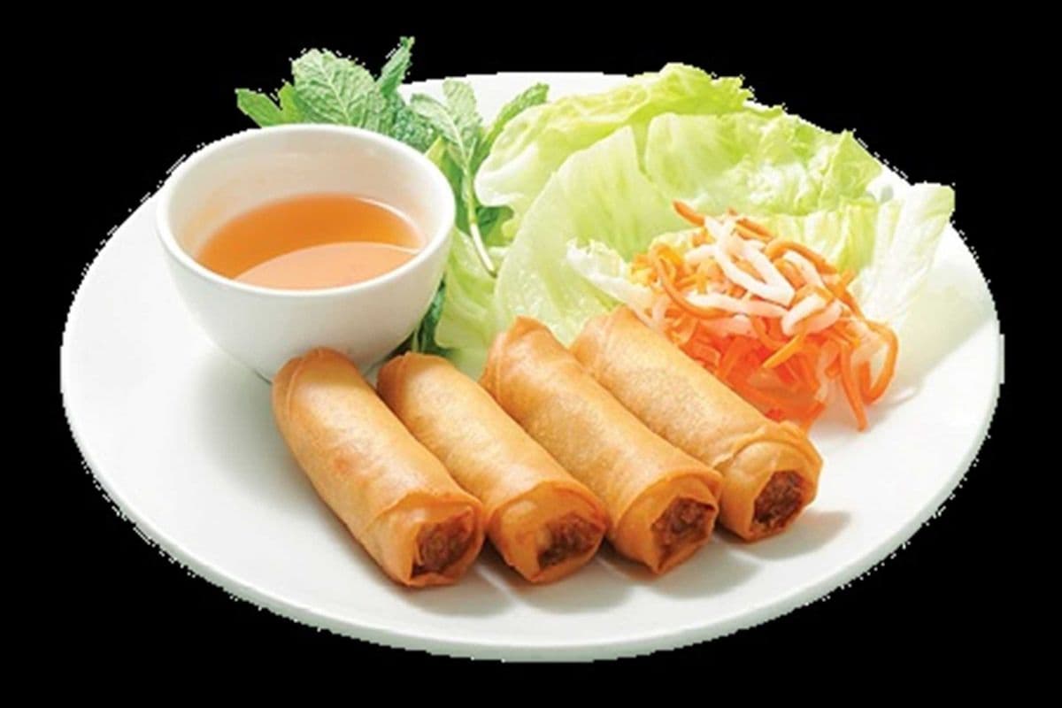1. Deep-Fried Spring Rolls - Cha Gio (4 pcs)