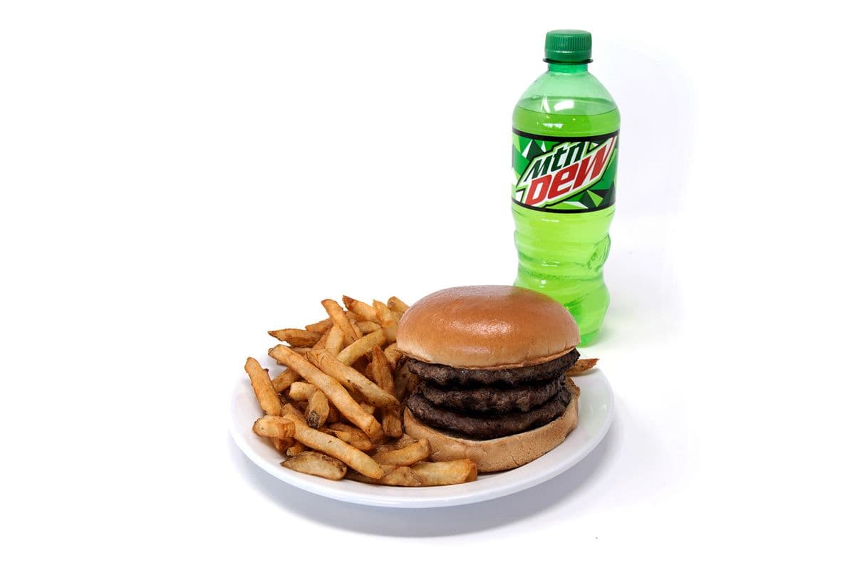 Three Quarter Pound Jumbo Burger Combo