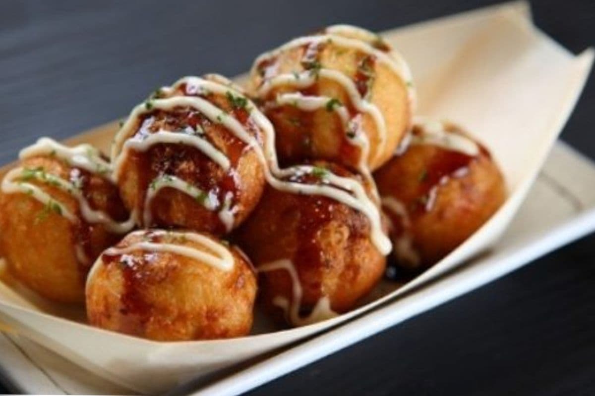 Bacon and Cheese-Takoyaki