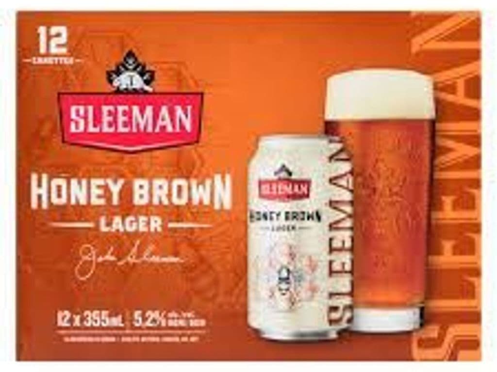 SLEEMAN Honey Brown Can, 12 x 355ml
