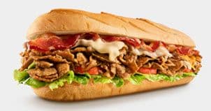 Bacon 3 Cheesesteak Sandwich