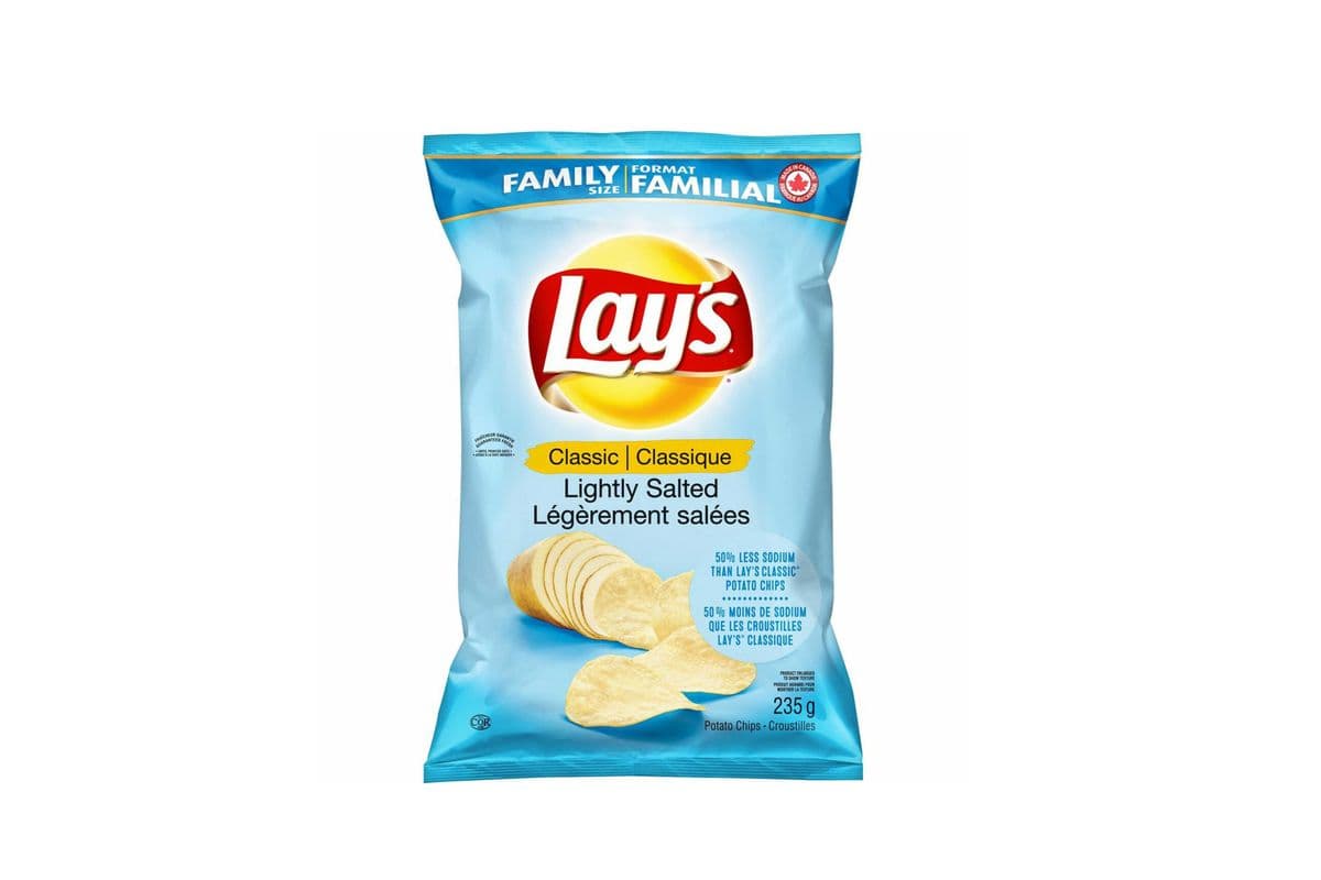 Lay's Classic Lightly Salted Family Size 235g
